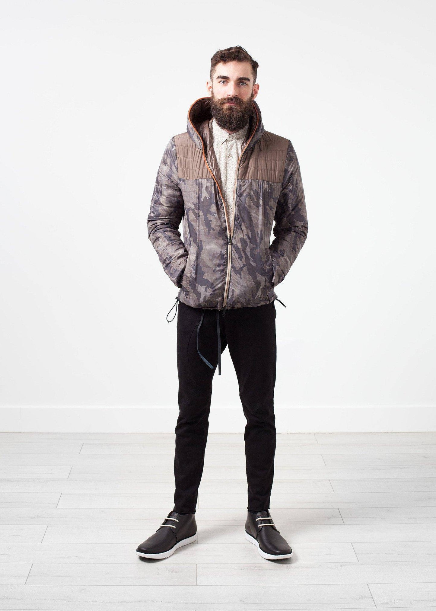 Peone Jacket in Khaki - Thang5501