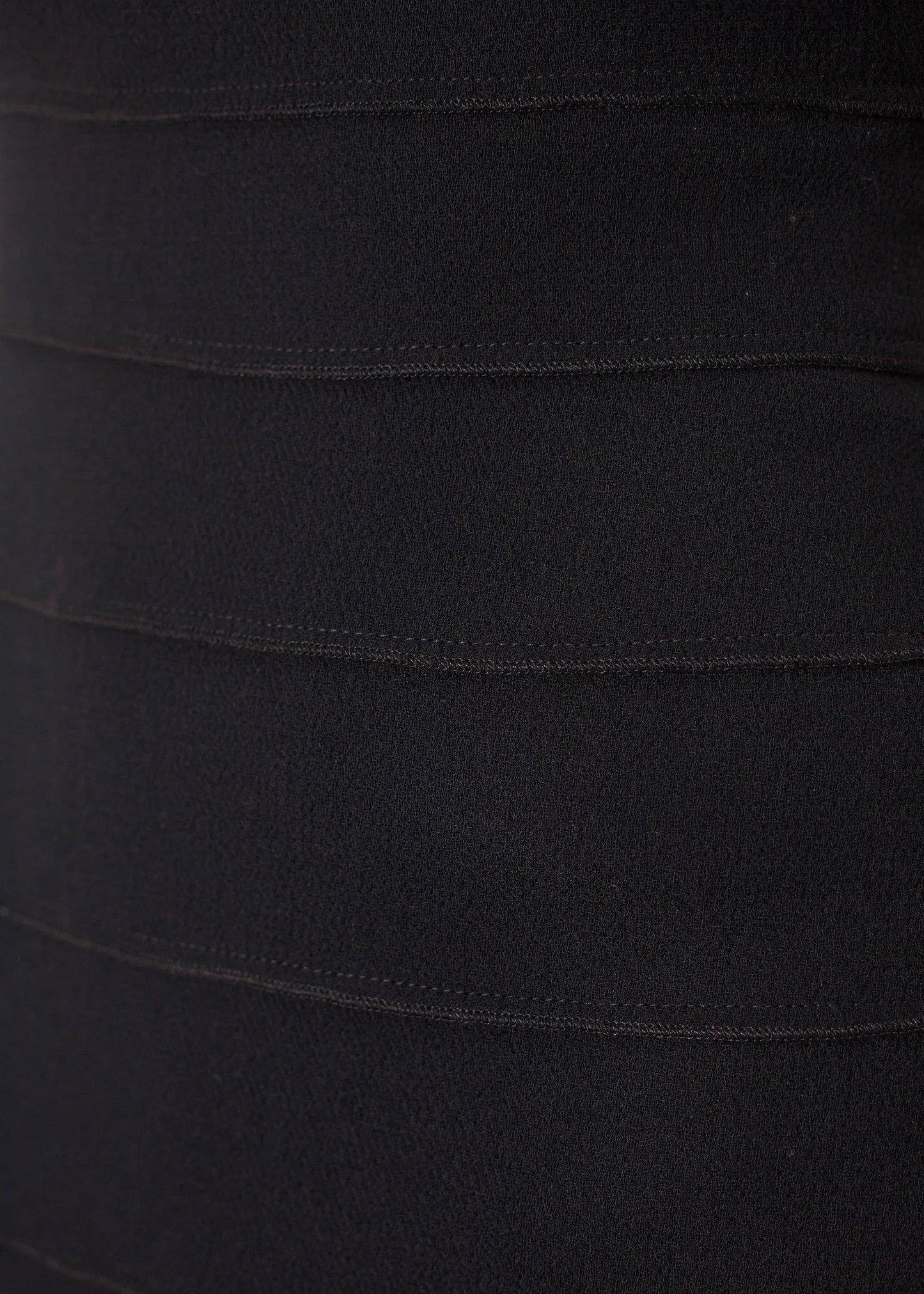 Asymmetric Dress in Black - Thang5501