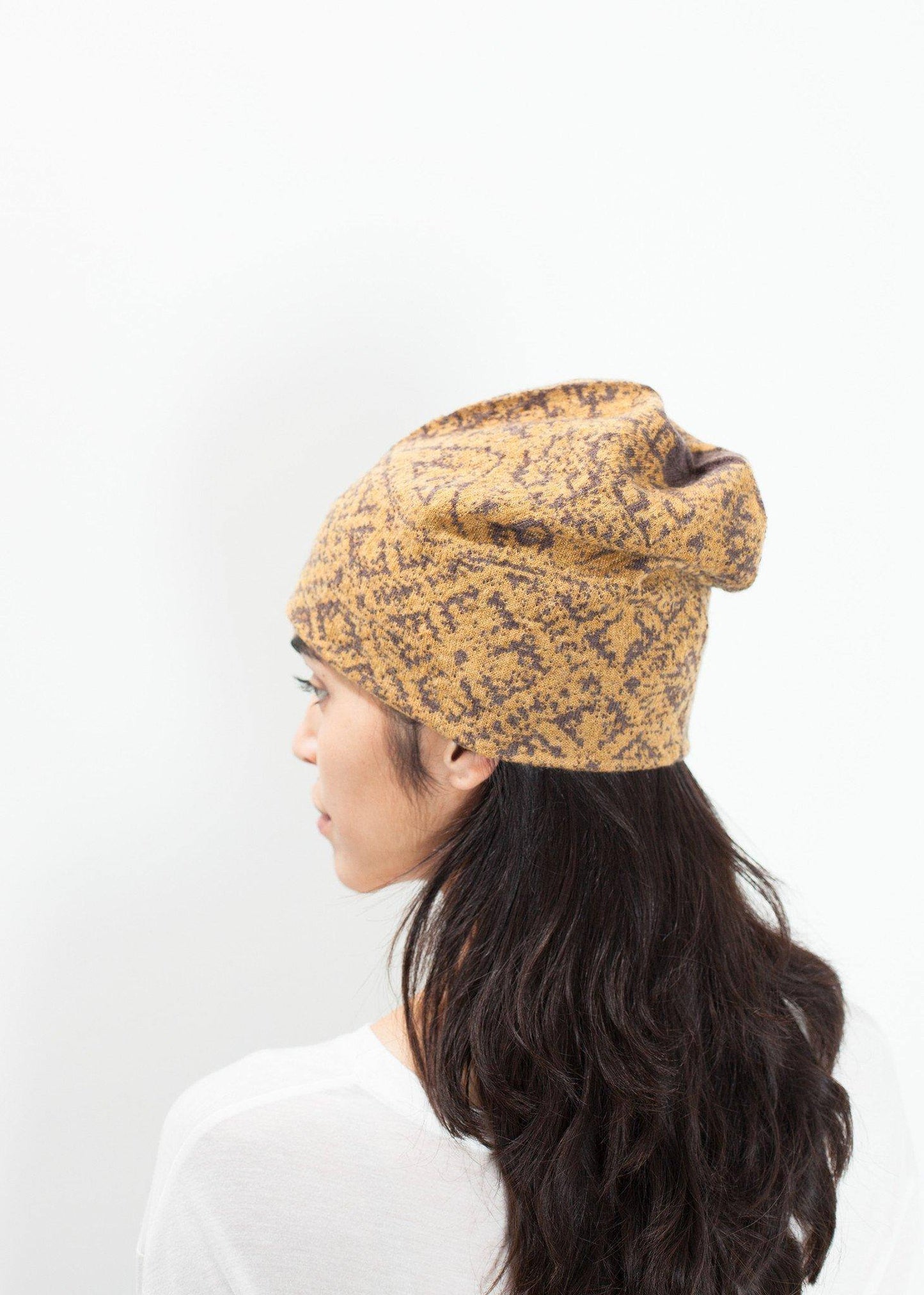 Reversible Beanie in Amber - Thang5501
