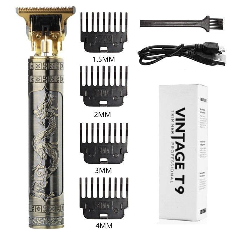 T9 USB Electric Hair Clipper For Men Hair Cutting Machine Rechargeable Man Shaver Trimmer Barber Technical Beard Trimmer - Thang5501