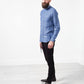Linen Button Up in Blue Diamond - Thang5501