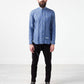 Linen Button Up in Blue Diamond - Thang5501