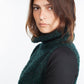 Boucle Turtle Neck in Green/Black - Thang5501