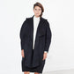 Shahmeena Cocoon Coat in Black - Thang5501