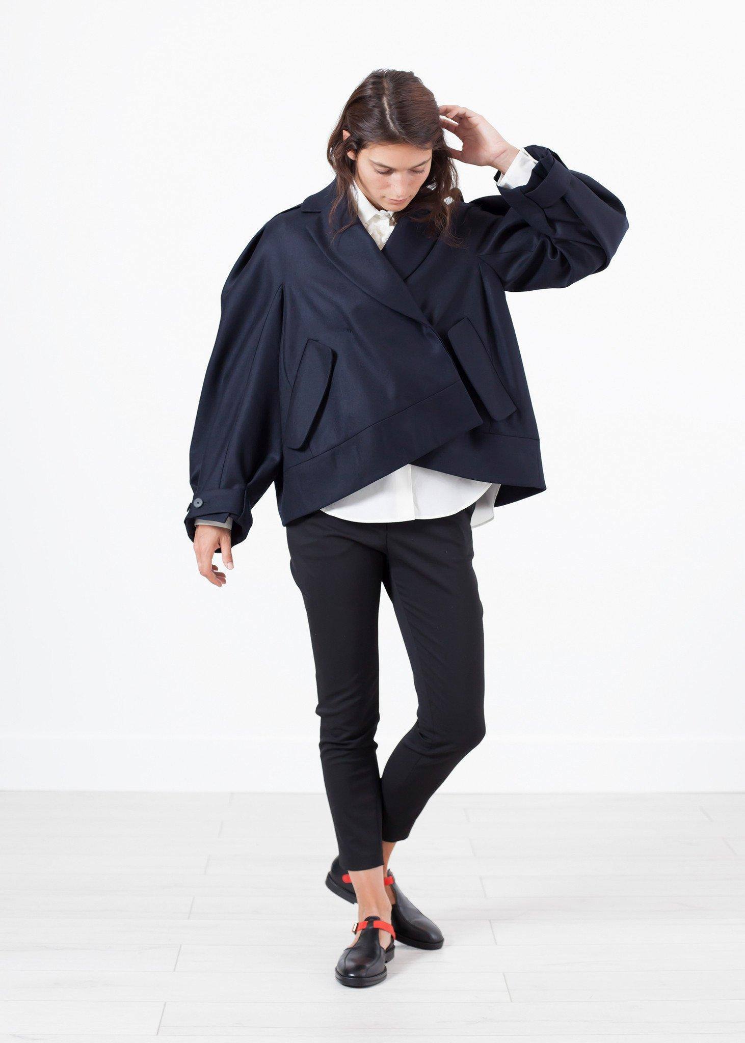 Wool Cocoon Jacket - Thang5501