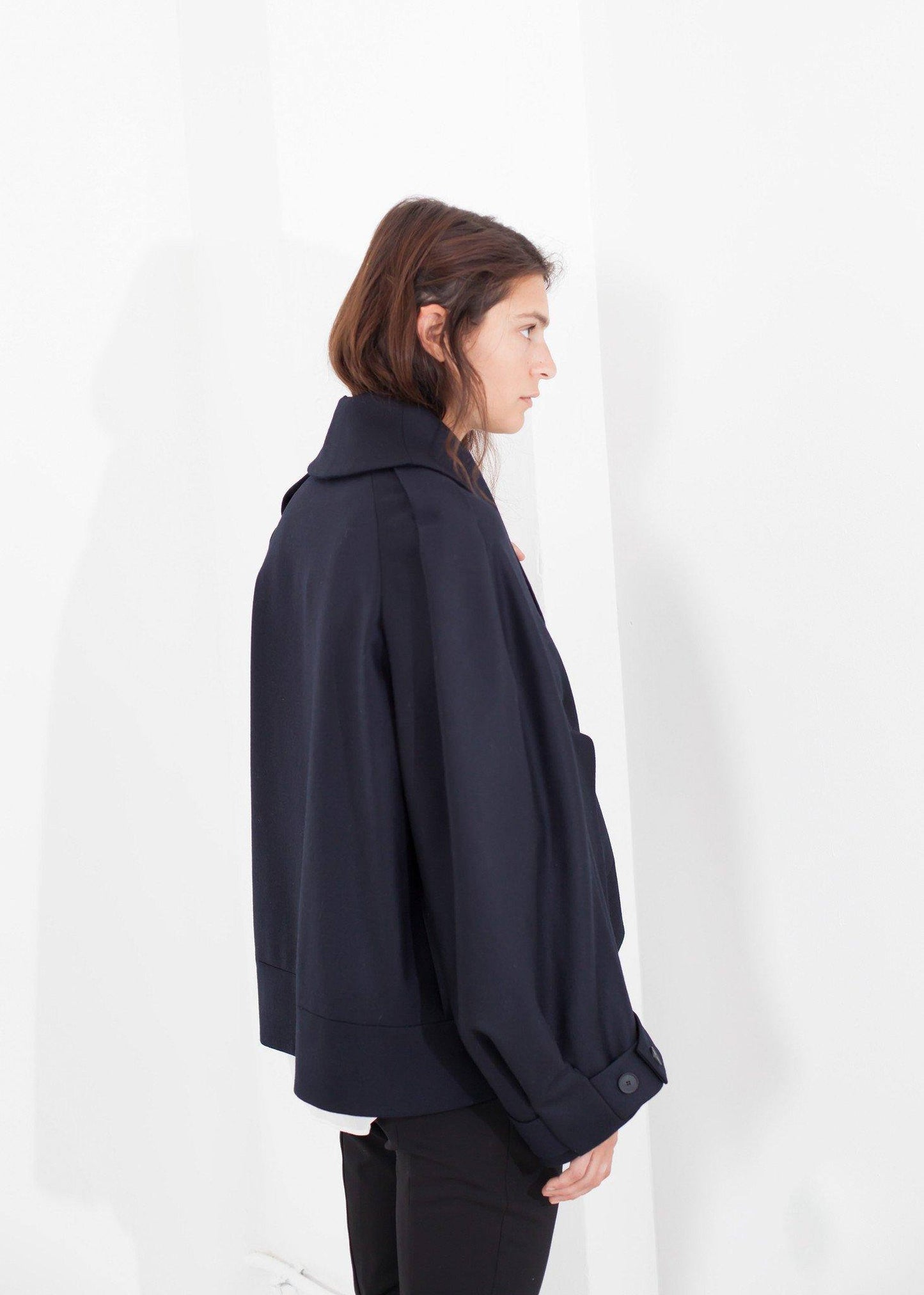 Wool Cocoon Jacket - Thang5501
