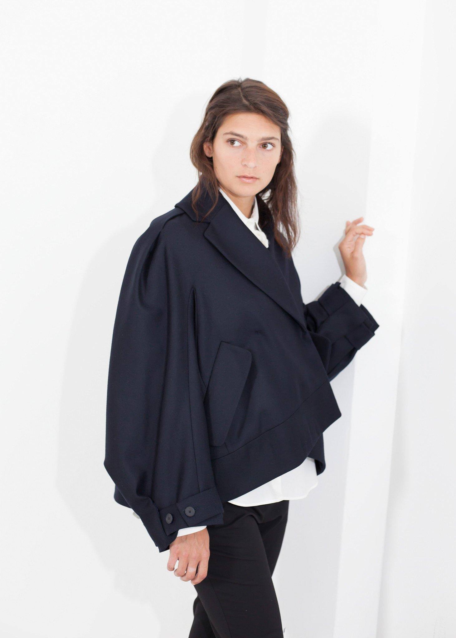 Wool Cocoon Jacket - Thang5501