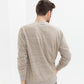 Jeth Sweatshirt in Grey/Rust - Thang5501