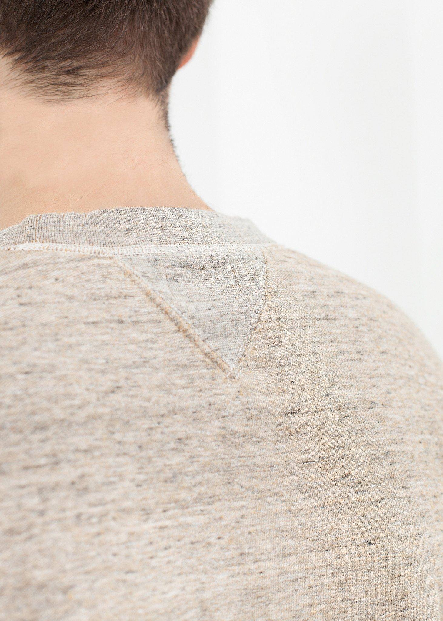 Jeth Sweatshirt in Grey/Rust - Thang5501