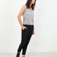 Stretch Fitted Pant in Black - Thang5501
