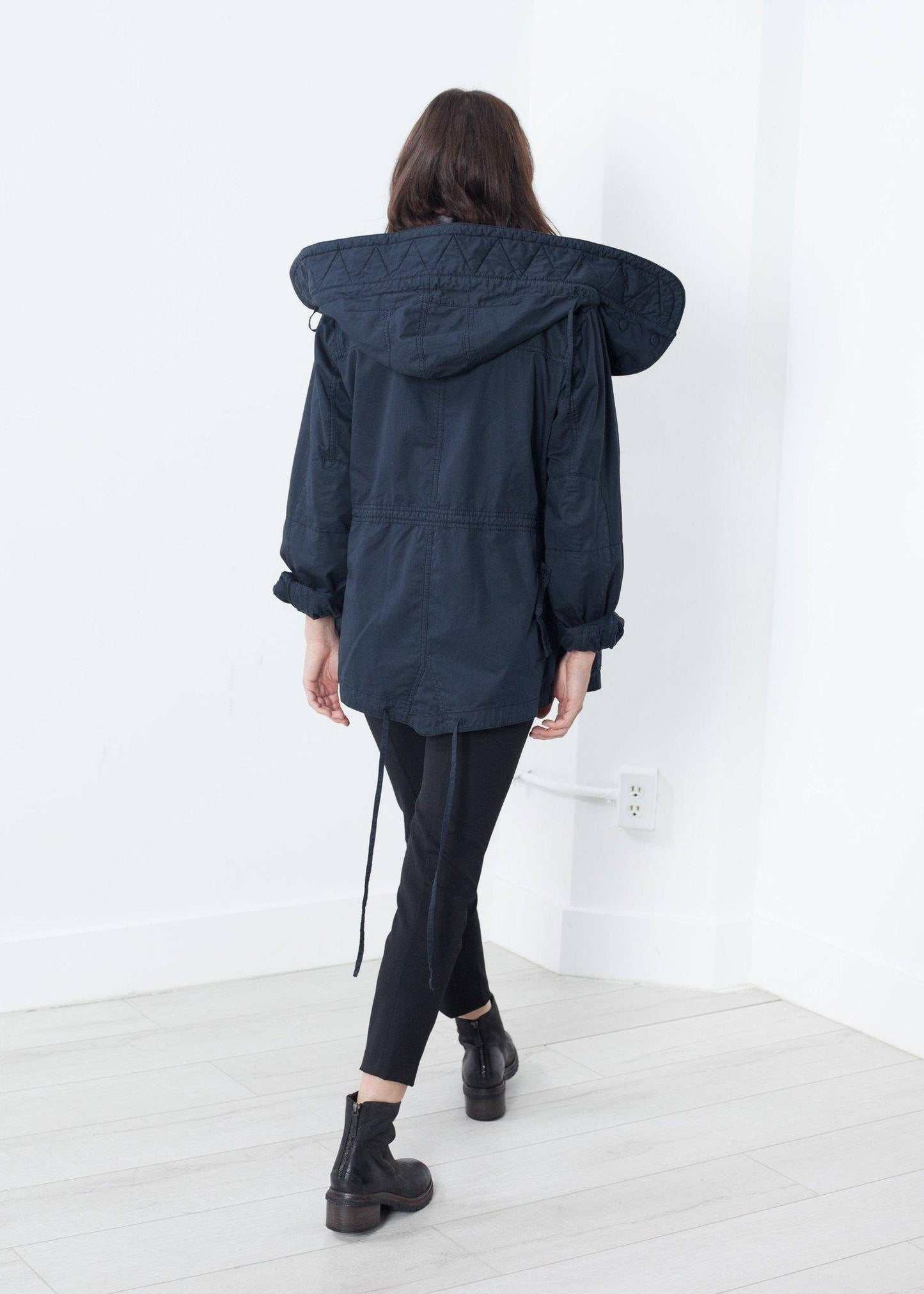 Marquee Coat in Steel - Thang5501
