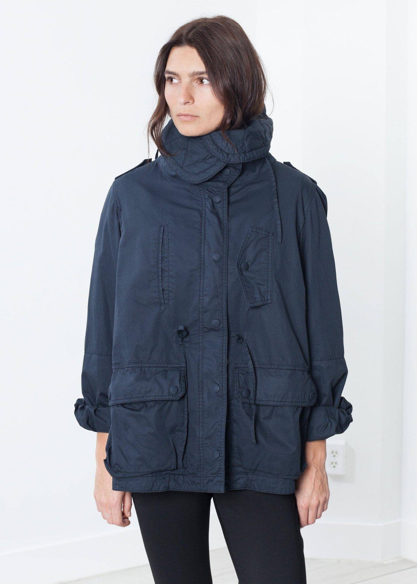 Marquee Coat in Steel - Thang5501