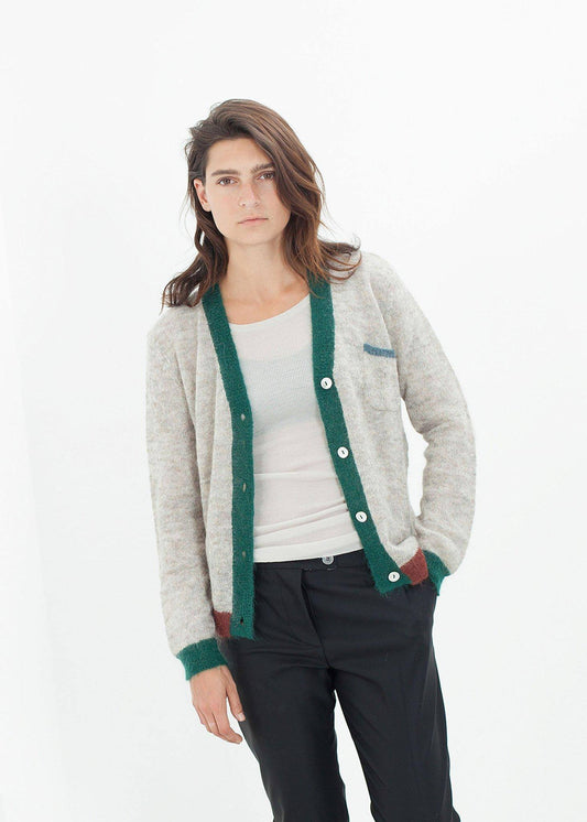 Deskle Cardigan in Heather - Thang5501