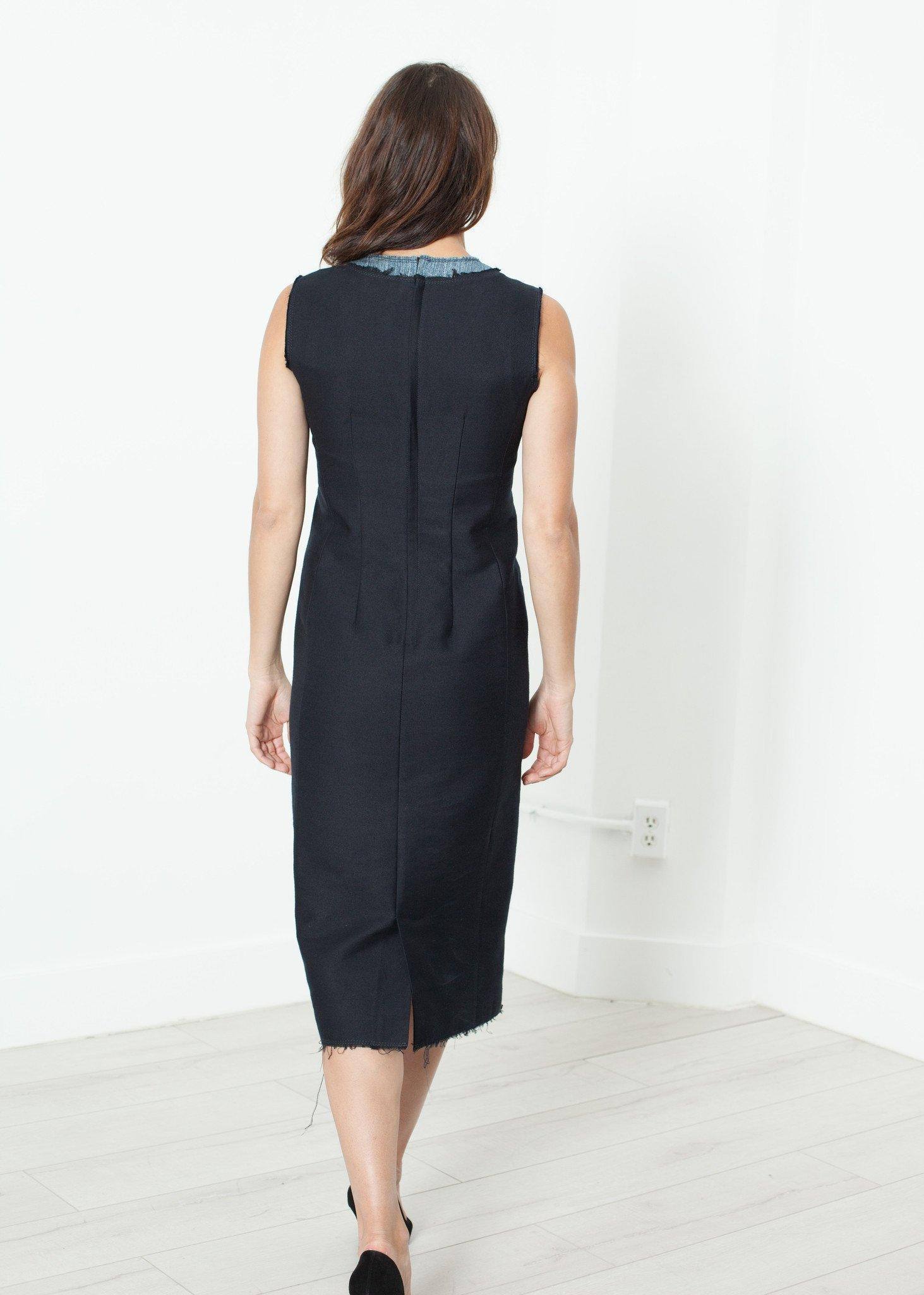Denim Dress in Denim - Thang5501