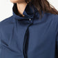 Full Collar Poplin Blouse in Navy - Thang5501
