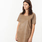 Leather Front Tunic - Thang5501