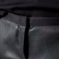 Leather Panel Trouser in Black - Thang5501