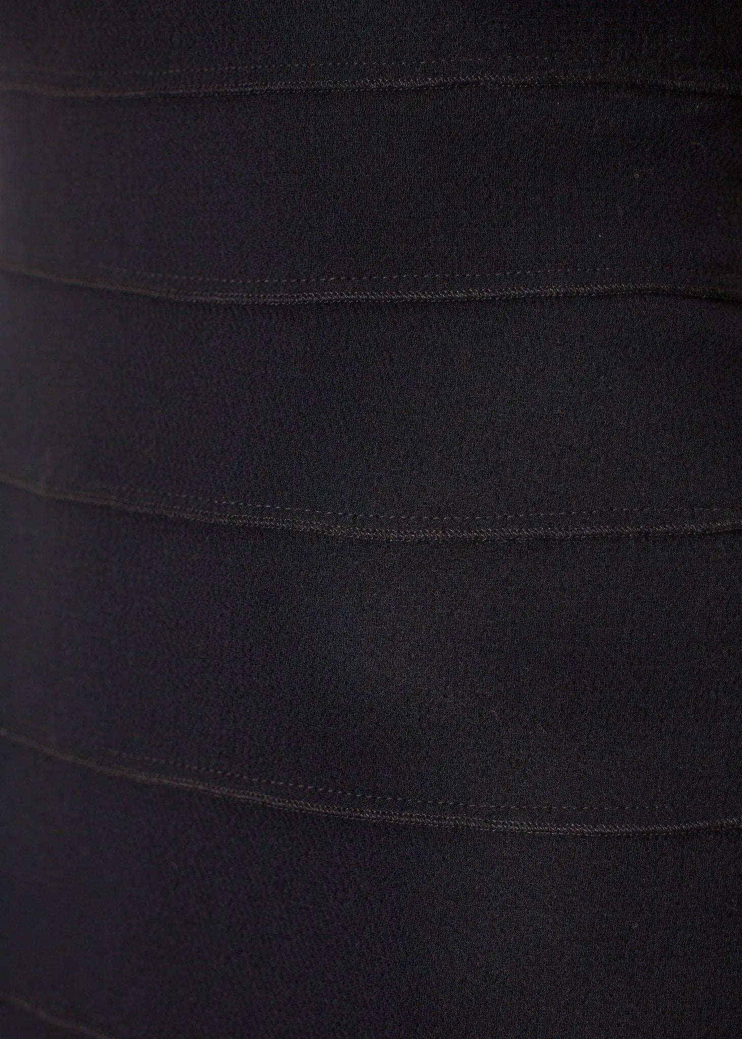 Asymmetric Dress in Black - Thang5501