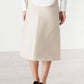 Tulle Pleat Skirt in Cream - Thang5501