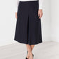 Tulle Pleat Skirt in Navy - Thang5501