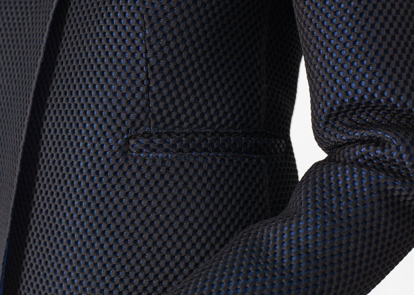 Weave Jacket in Black/Blue - Thang5501