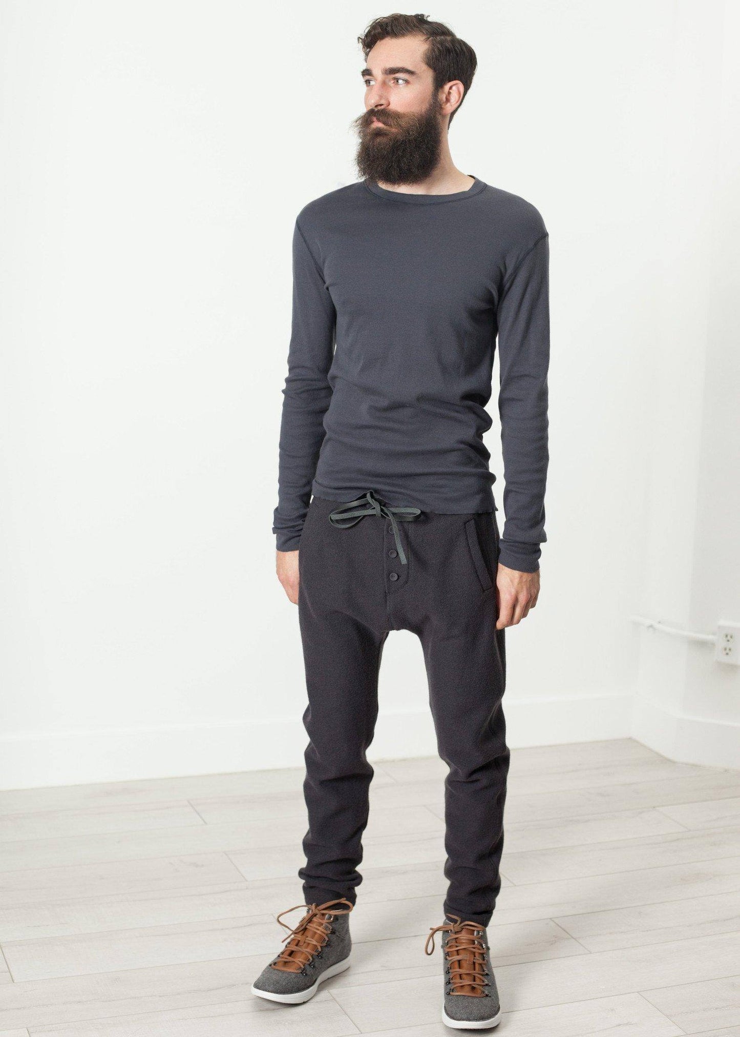 Secon Shale Shirt in Slate - Thang5501