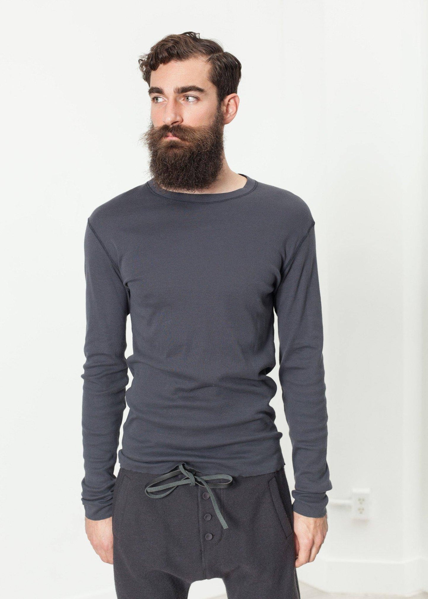 Secon Shale Shirt in Slate - Thang5501