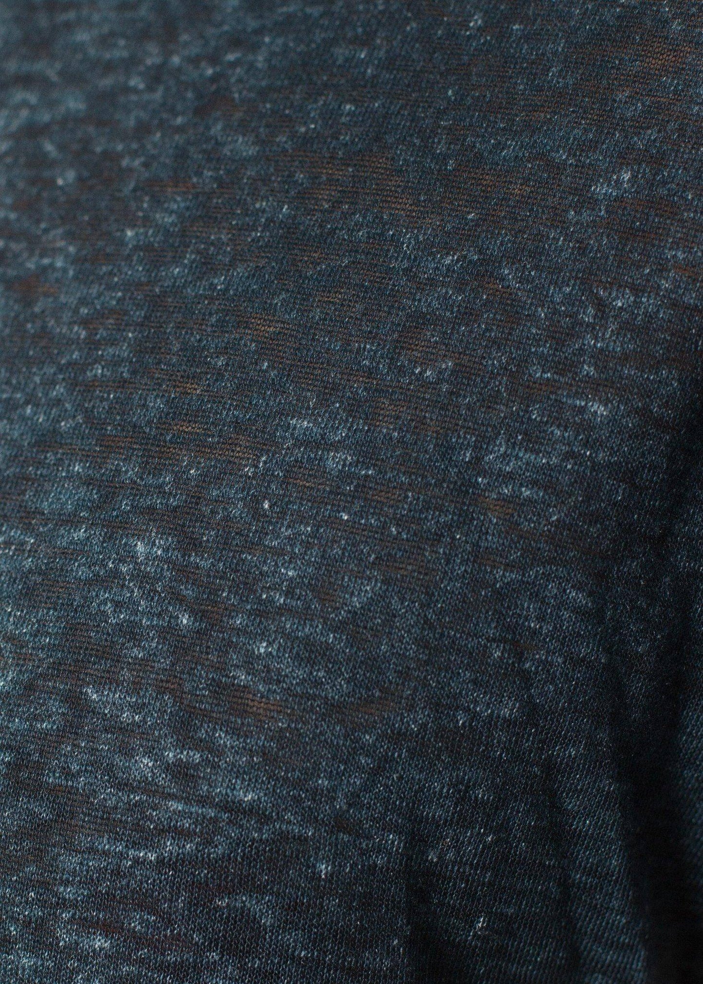 Melange T-Shirt in Navy/Black - Thang5501