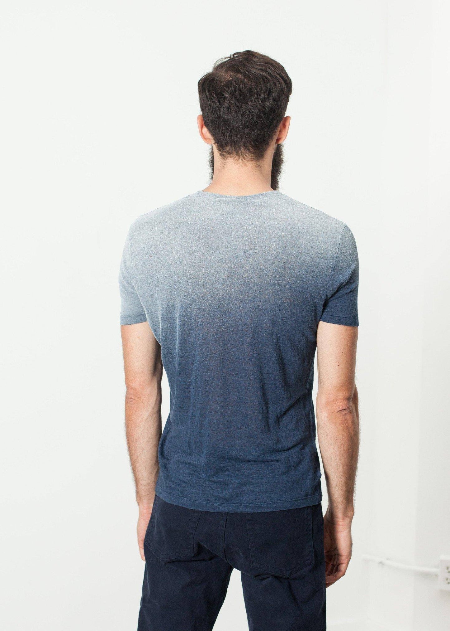 Overprint T-Shirt in Navy - Thang5501