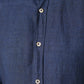 Button Up Shirt in Navy - Thang5501