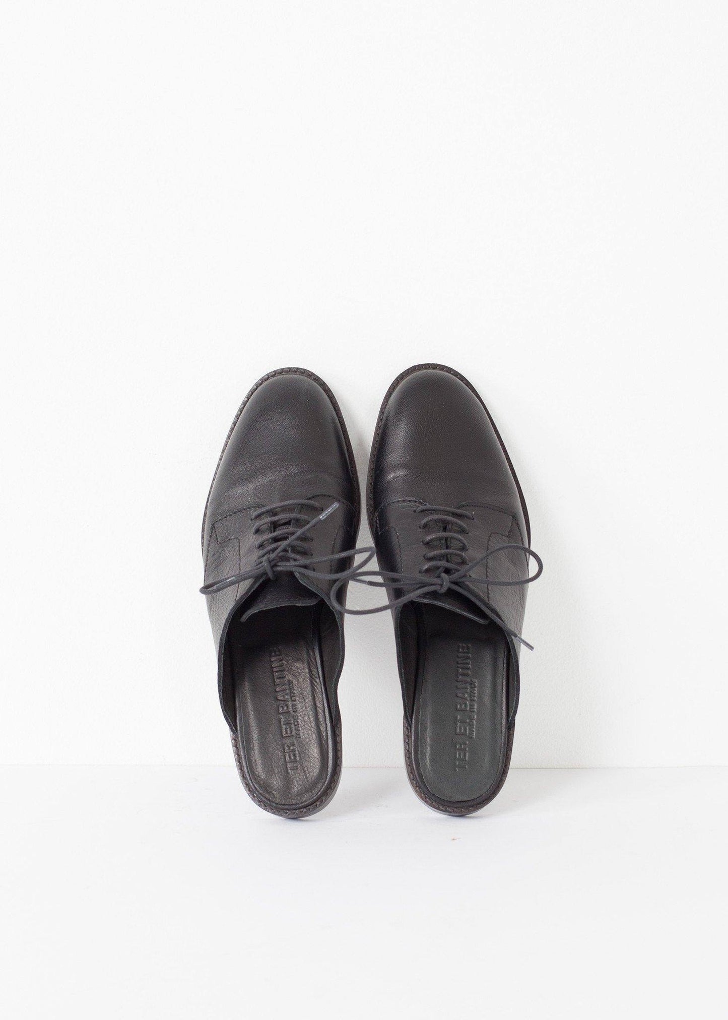 Backless Oxford in Black - Thang5501