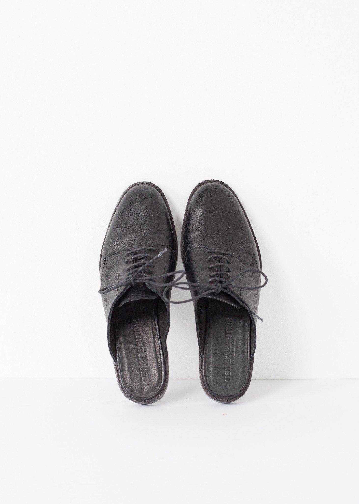Backless Oxford in Black - Thang5501