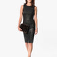Iranta Leather Dress in Black - Thang5501
