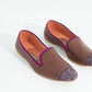 Bizi Cap Toe Loafer in Rose/Aubergine - Thang5501