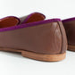 Bizi Cap Toe Loafer in Rose/Aubergine - Thang5501