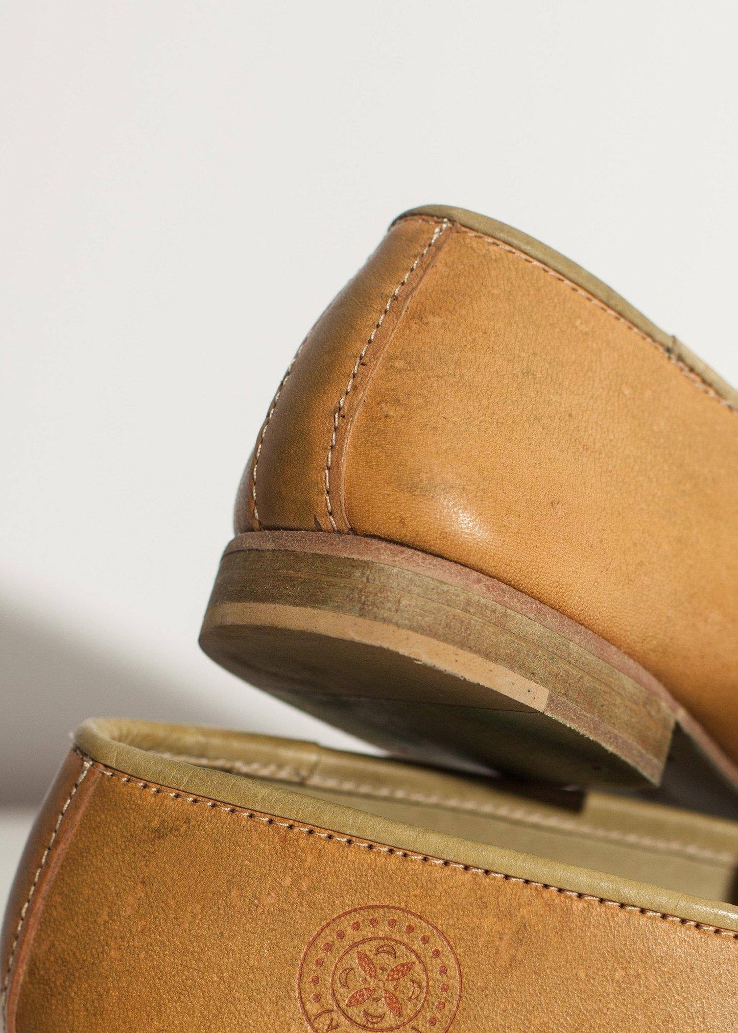 Leather Loafer in Lime - Thang5501