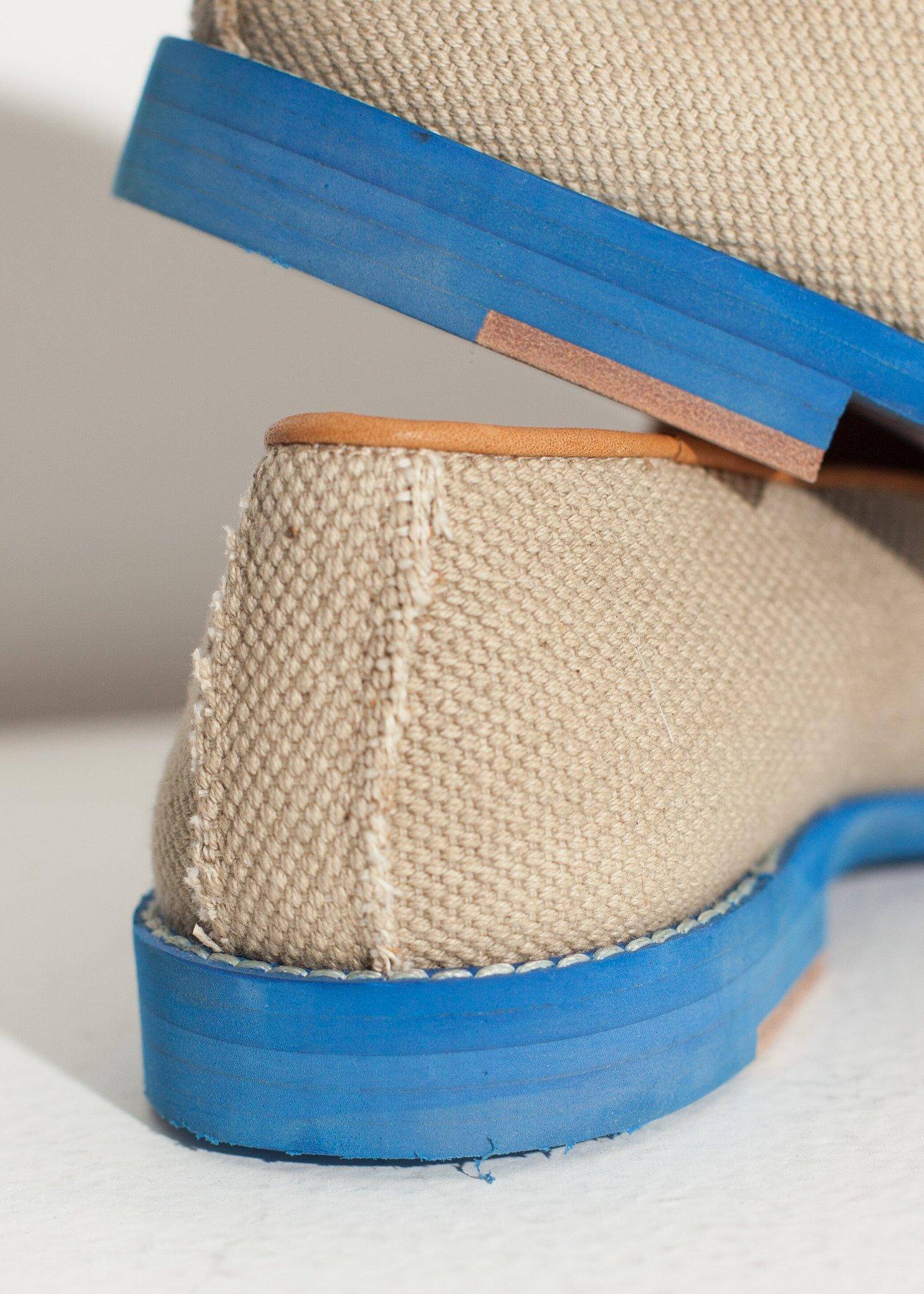 Wingtip Loafer in Blue - Thang5501