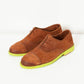 Suede Oxford in Natural/Lime - Thang5501