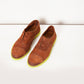 Suede Oxford in Natural/Lime - Thang5501