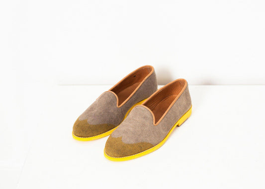 Wingtip Loafer in Yellow - Thang5501